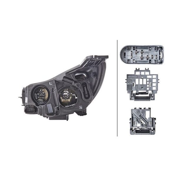 Faro Anteriore Destro Ford Focus III 2011-2014 – H1-H7 Originale HELLA – foto 2