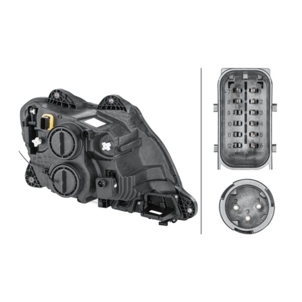 Faro Anteriore Sinistro Daf Xf 2012+ – H7 Originale HELLA – foto 2