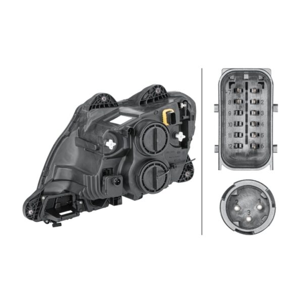 Faro Anteriore Destro Daf Xf 2012+ – H7 Originale HELLA – foto 2
