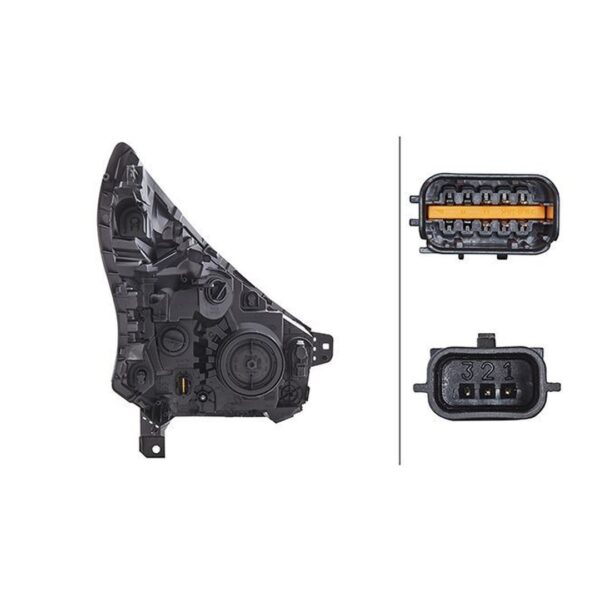 Faro Anteriore Sinistro Renault Trafic III Furgone 2014+ – H4 Originale HELLA – foto 2