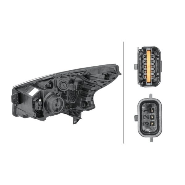 Faro Anteriore Destro Opel Vivaro B Telaio 2014+ – H4 Originale HELLA – foto 2