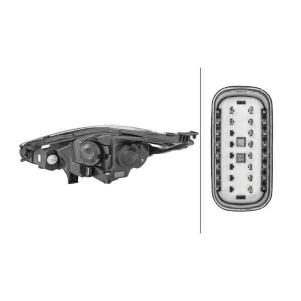 Scheinwerfer Rechts Ford Fiesta VI 2013+ – H7-H15 Original HELLA – Bild 2