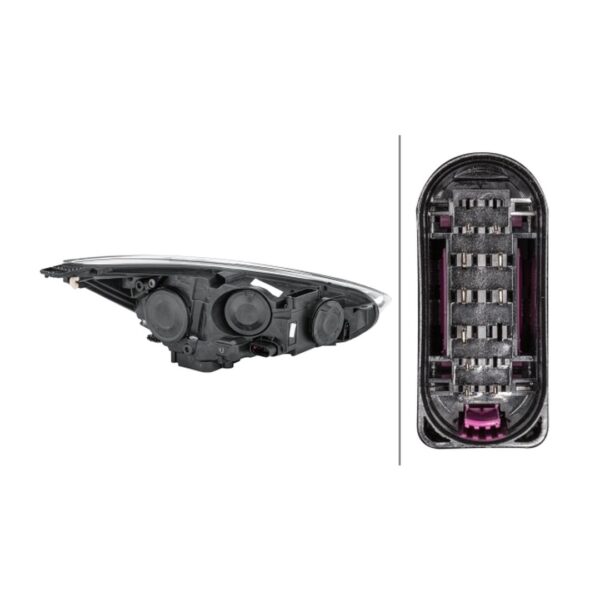 Faro Anteriore Sinistro Ford Focus III 2014+ – H7-H1 Originale HELLA – foto 2