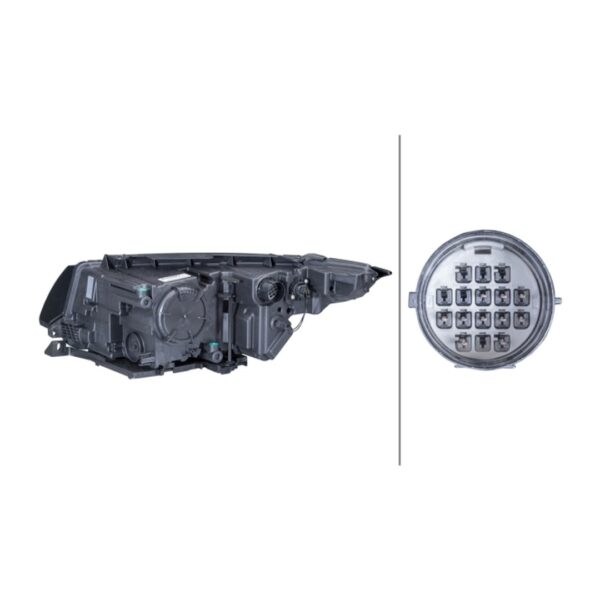 Faro Anteriore Destro Land Rover Evoque 2015+ Originale HELLA – foto 2