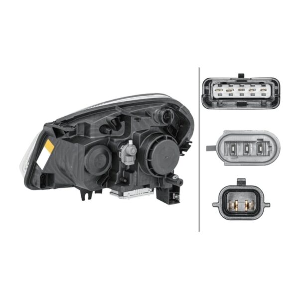 Faro Anteriore Destro Nissan Qashqai I 2007+ – Xenon Originale HELLA – foto 2