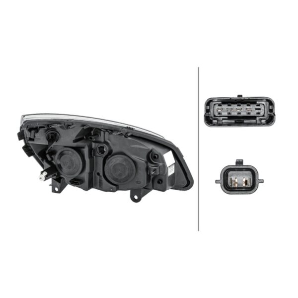 Faro Anteriore Sinistro Renault Scénic II 2003+ – H7-H1 Originale HELLA – foto 2