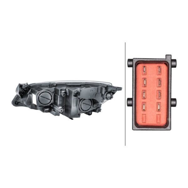Faro Anteriore Destro Opel Astra J 2010+ – 2H7 Originale HELLA – foto 2
