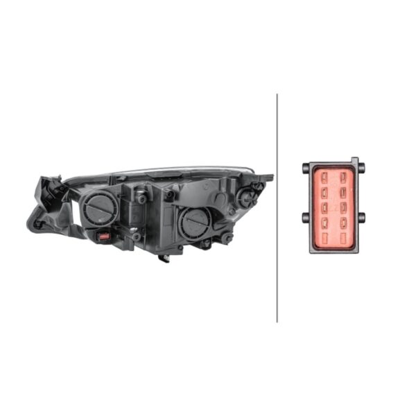 Faro Anteriore Destro Opel Astra J 2010+ – 2H7 Originale HELLA – foto 2