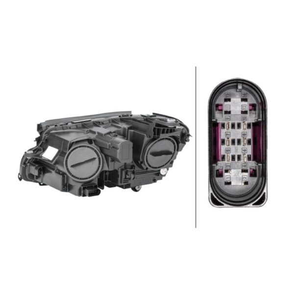 Faro Anteriore Destro Mercedes Classe E 2016+ – 2H7 Originale HELLA – foto 2