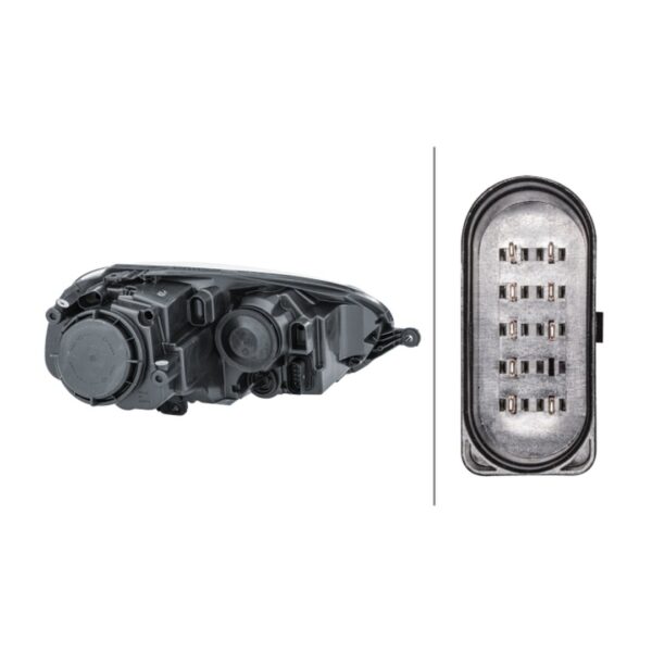 Faro Anteriore Sinistro Volkswagen Golf V 2003+ – H7-H7 Originale HELLA – foto 2
