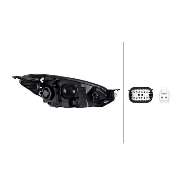 Faro Anteriore Sinistro Ford Fiesta VII 2017+ – H7-H1 Originale HELLA – foto 2