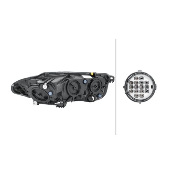 Faro Anteriore Sinistro Jaguar Xe 2015+ – H15-H7 Originale HELLA – foto 2