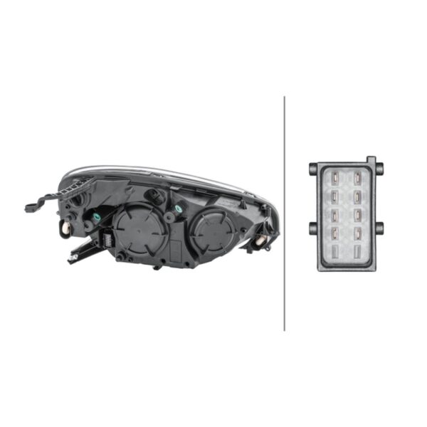 Faro Anteriore Sinistro Opel Adam – H1-H7 Originale HELLA – foto 2