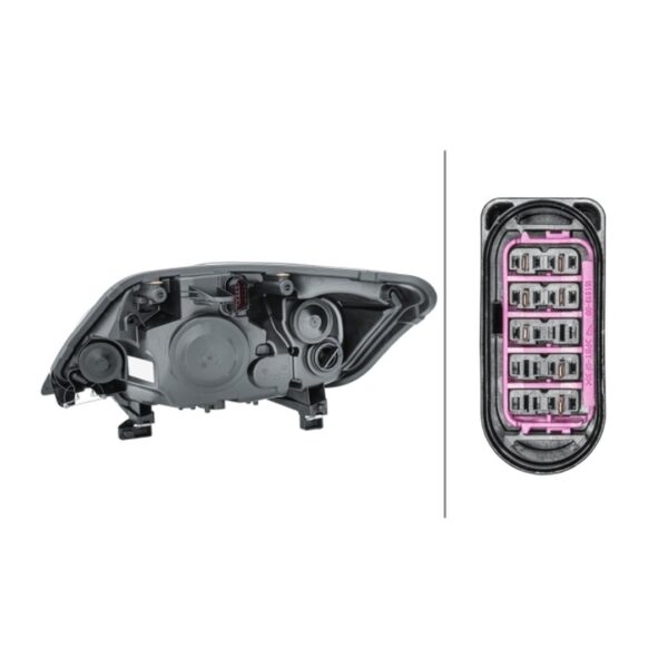 Faro Anteriore Destro Ford Kuga I 2008+ – H7-H7 Originale HELLA – foto 2