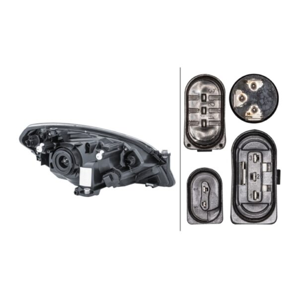 Faro Anteriore Sinistro Skoda Citigo 2012+ – H4 Originale HELLA – foto 2