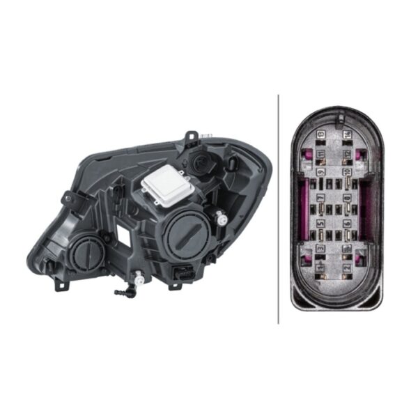 Scheinwerfer Rechts Mercedes Sprinter 3,5-T Kastenwagen 2013+ – Bi-Xenon Original HELLA – Bild 2