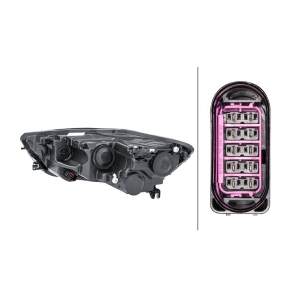 Faro Anteriore Destro Audi A6 Avant 2011+ – H7-H15 Originale HELLA – foto 2