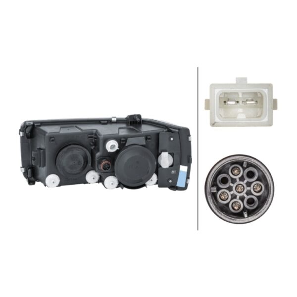 Faro Anteriore Sinistro Daf Xf95 2002+ Originale HELLA – foto 2