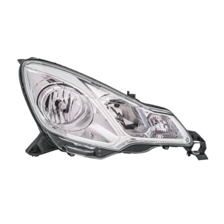 Faro Anteriore Destro Citroen C3 II 2009+ – H1-H7 Originale HELLA, originale CITROËN 6206S7, CITROËN6206S7