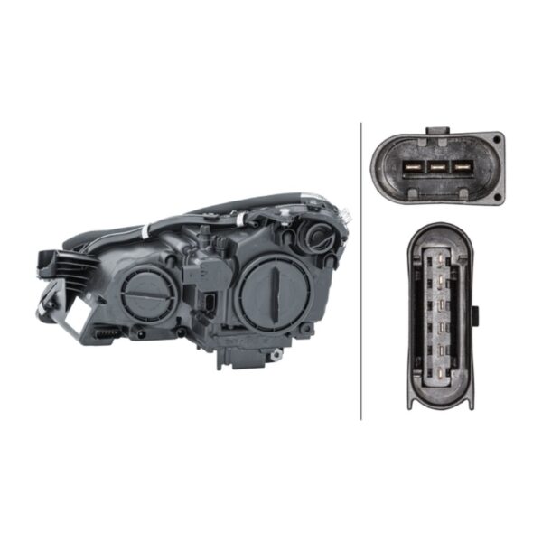 Faro Anteriore Destro Mercedes Cls 2004+ – H7-H7 Originale HELLA – foto 2