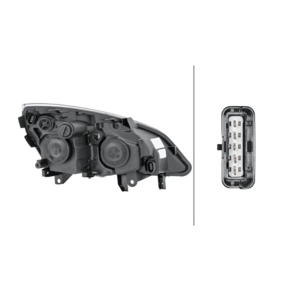 Faro Anteriore Sinistro Renault Scénic II 2006+ – H1-H7 Originale HELLA – foto 2