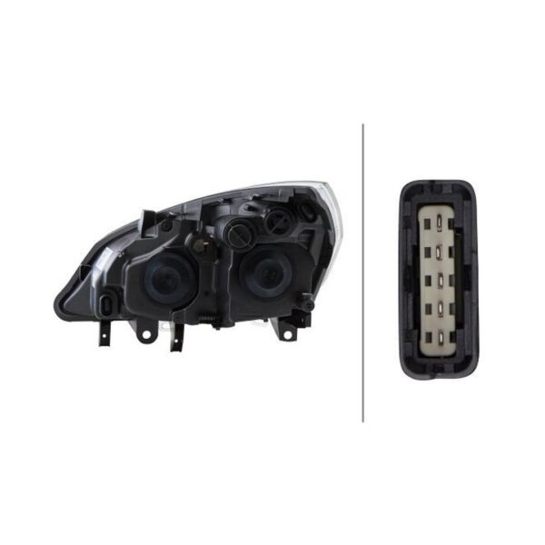 Faro Anteriore Destro Renault Scénic II 2006+ – H1-H7 Originale HELLA – foto 2