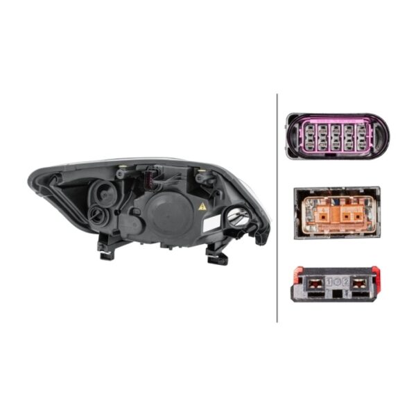 Faro Anteriore Sinistro Ford Kuga I 2008+ – Bi-Xenonn Originale HELLA