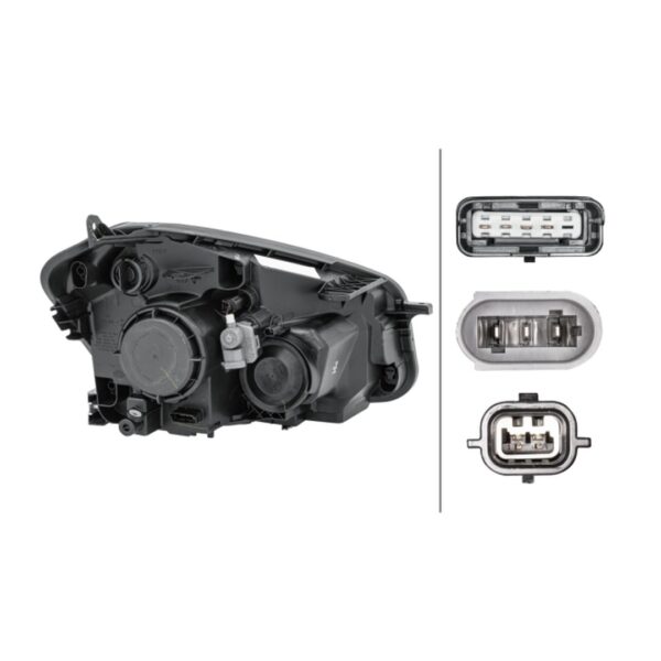 Faro Anteriore Sinistro Nissan Qashqai I 2010+ – 2H7 Originale HELLA – foto 2