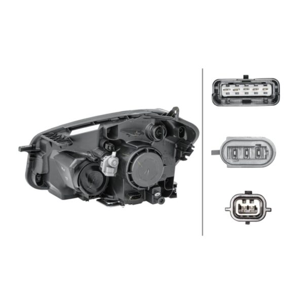 Faro Anteriore Destro Nissan Qashqai I 2010+ – Xenon Originale HELLA – foto 2