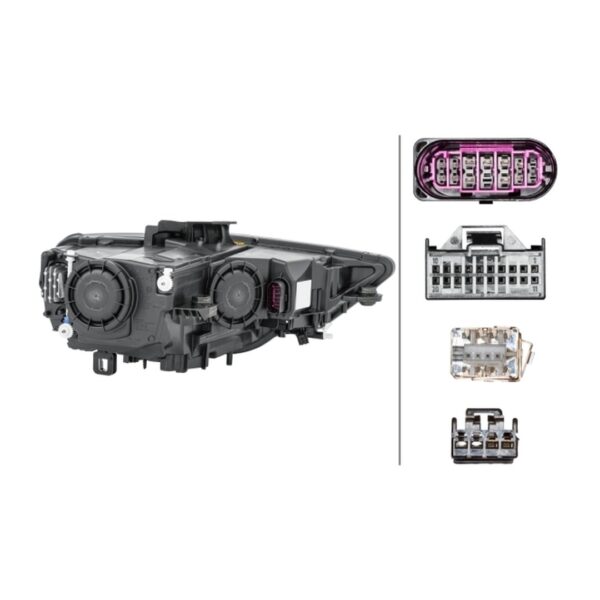 Faro Anteriore Sinistro Audi A3 2012+ – Bi-Xenonn Originale HELLA