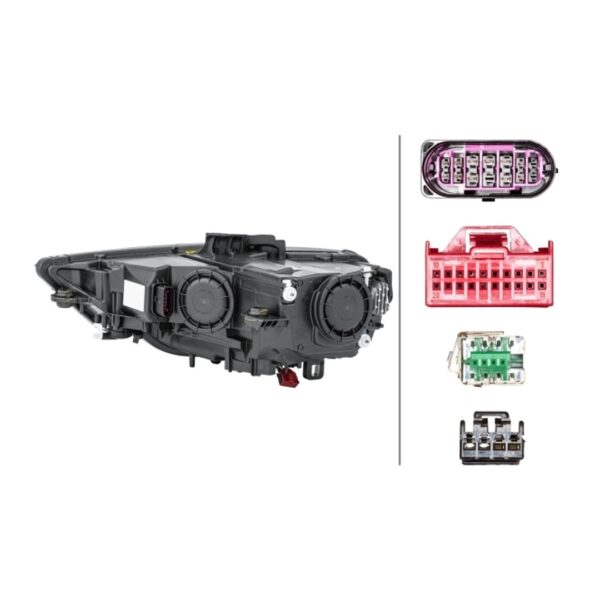 Faro Anteriore Destro Audi A3 2012+ – Bi-Xenonn Originale HELLA