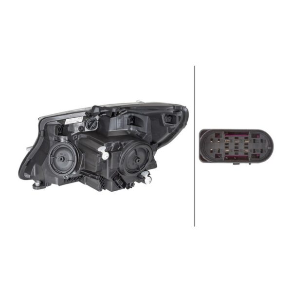 Faro Anteriore Destro Mercedes Classe V 2014+ – H7-H15 Originale HELLA – foto 2