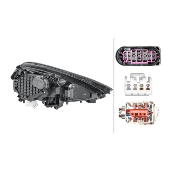 Faro Anteriore Sinistro Porsche Cayenne 2014+ – Bi-Xenonn Originale HELLA
