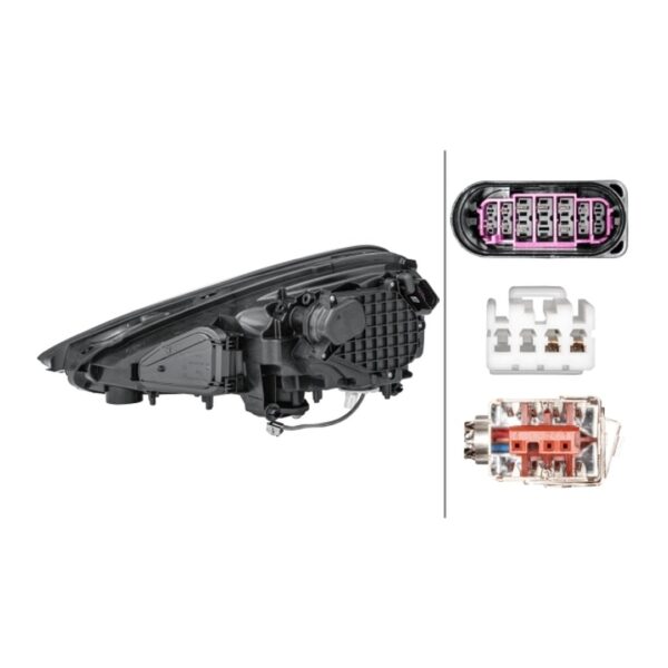 Faro Anteriore Destro Porsche Cayenne 2014+ – Bi-Xenonn Originale HELLA