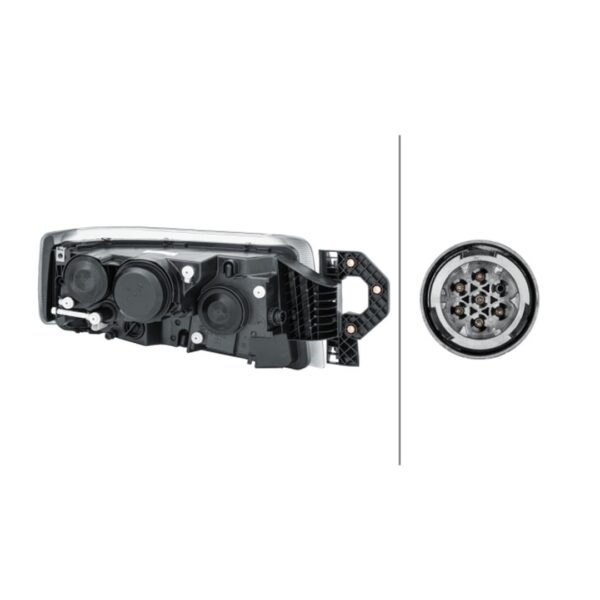 Faro Anteriore Sinistro Renault Trucks Premium II Distr./Lander 2005+ – H7-H1 Originale HELLA – foto 2