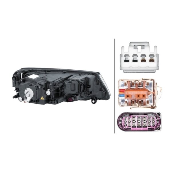 Scheinwerfer Links Volkswagen Touareg 2014+ – Bi-Xenon Original HELLA – Bild 2