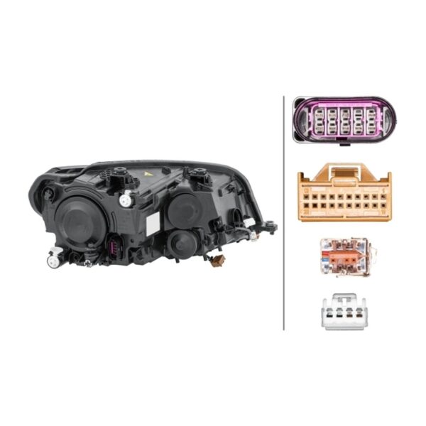 Faro Anteriore Sinistro Volkswagen Caddy IV Furgone 2015+ – Bi-Xenonn Originale HELLA