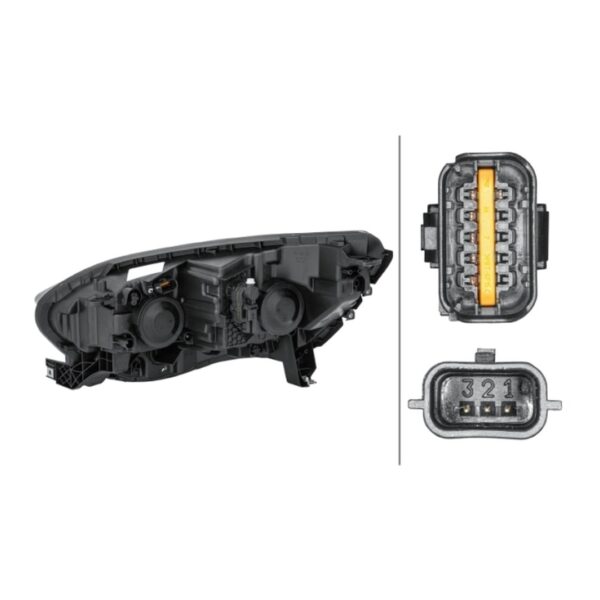 Faro Anteriore Destro Renault Scénic IV 2016+ – 2H7 Originale HELLA – foto 2