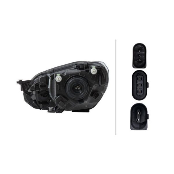 Faro Anteriore Destro Volkswagen Up 2012+ – H4 Originale HELLA – foto 2