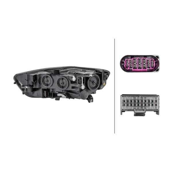 Faro Anteriore Destro Audi A6 Avant 2014+ – Bi-Xenonn Originale HELLA