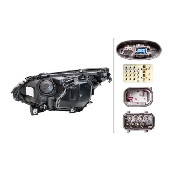 Faro Anteriore Destro Bmw Serie 5 2003-2007 – Bi-Xenonn Originale HELLA