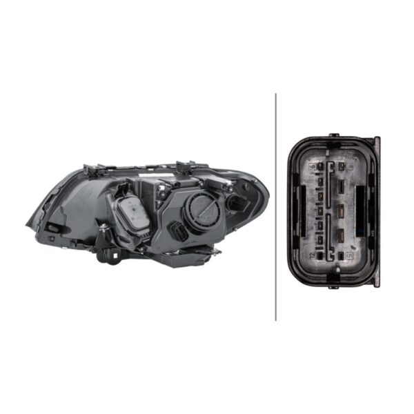 Faro Anteriore Destro Bmw X5 2004+ – H7-H1 Originale HELLA – foto 2