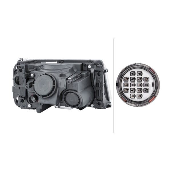 Faro Anteriore Sinistro Land Rover Sport 2005-2009 – Bi-Xenonn Originale HELLA