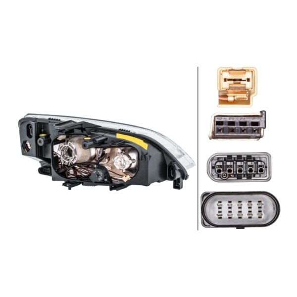 Faro Anteriore Sinistro Ford Focus C-Max 2007-2007 – Bi-Xenonn Originale HELLA