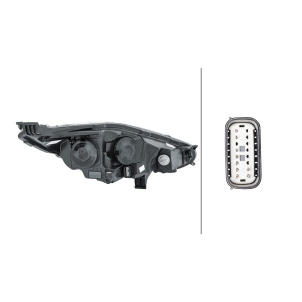 Scheinwerfer Links Ford Fiesta VI 2013+ – H7-H1 Original HELLA – Bild 2