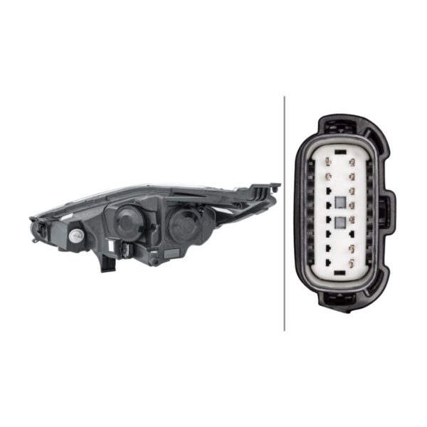 Faro Anteriore Destro Ford Fiesta VI 2013+ – H7-H1 Originale HELLA – foto 2
