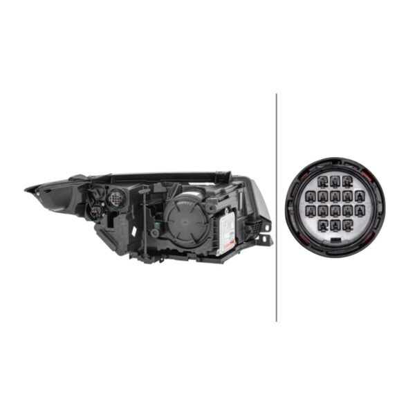 Scheinwerfer Links Land Rover Evoque 2011+ – Bi-Xenon Original HELLA – Bild 2