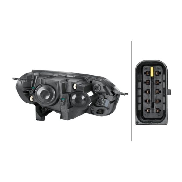 Faro Anteriore Sinistro Toyota Proace Furgone – H1-H7 Originale HELLA – foto 2