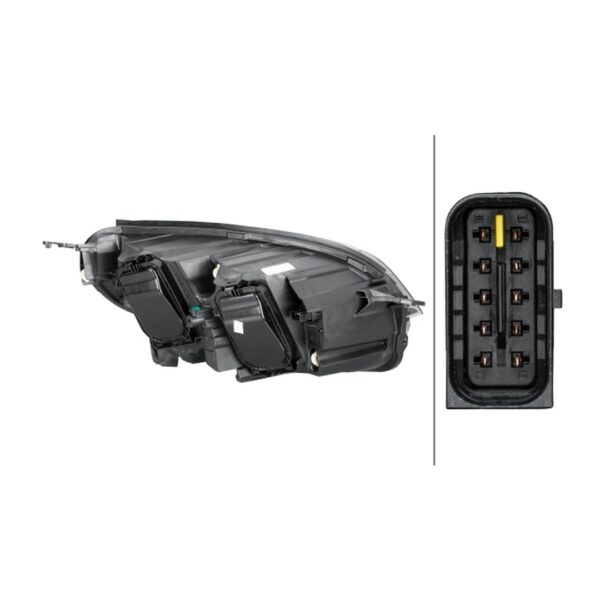 Faro Anteriore Sinistro Citroen Jumpy Furgone 2016+ – H1-H7 Originale HELLA – foto 2