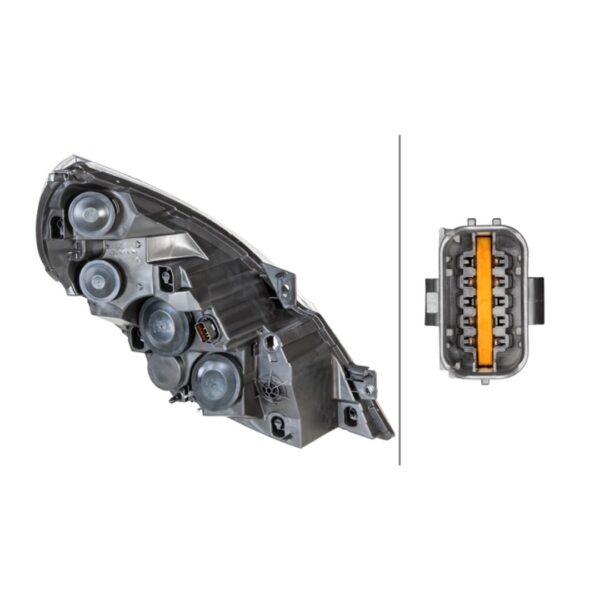 Scheinwerfer Links Renault Master III Chassis 2010+ – H7-H1 Original HELLA – Bild 2